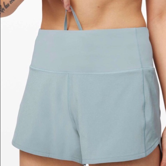 SOLD Lululemon High Rise Speed Up Shorts 4” - Picture 7 of 9